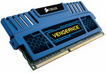 Corsair Vengeance dark-blue radiators 